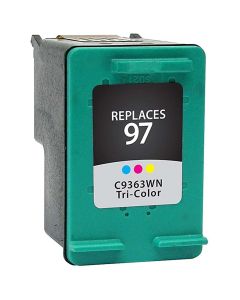 HP C9363W (HP 97) Remanufactured High Capacity Color Ink Cartridge