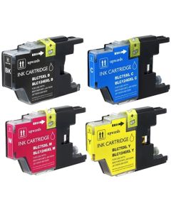 Brother LC75 Compatible Ink Cartridge 4-Pack