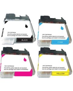 Brother LC61 Compatible Ink Cartridge 4-Pack