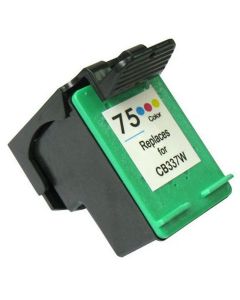 HP CB337WN (HP 75) Remanufactured Color Ink Cartridge