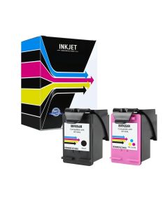 HP 65XL Remanufactured High Yield Ink Cartridge 2-Pack