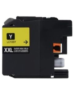 Brother LC105Y Compatible Yellow Ink Cartridge