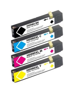 HP 980 Compatible Ink Cartridge 4-Pack