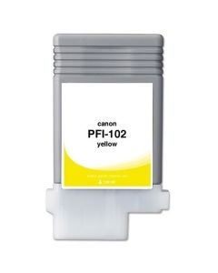 Canon PFI-102Y Compatible Yellow Inkjet Cartridge