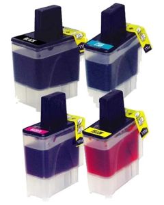 Brother LC41 Compatible Ink Cartridge 4-Pack