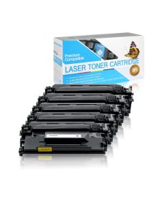 Canon 052H Compatible Toner Cartridge 5-Pack - High Yield