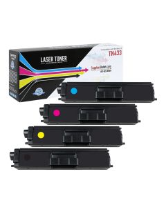 Brother TN433 Compatible Toner Cartridge Color Set