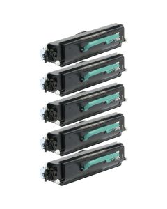 Dell 3333DN, 3335DN Set of Five Compatible Cartridges Value Bundle