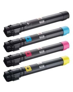 Dell Color Laser 7130cdn Compatible Toner Cartridge Value Bundle (K,C,M,Y) (Save $20)