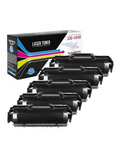 Dell 330-6968, 330-6991 Set of Five Compatible Cartridges Value Bundle