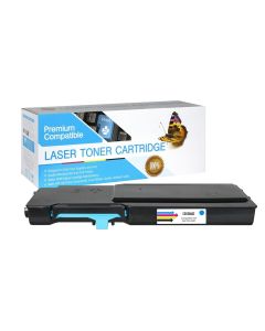 Dell 593-BCBF Compatible High Yield Cyan Toner Cartridge