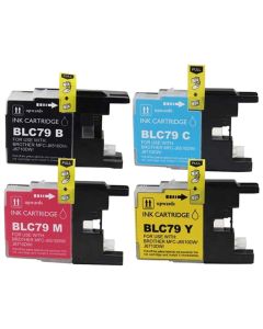 Brother LC79 Compatible Ink Cartridge 4-Pack