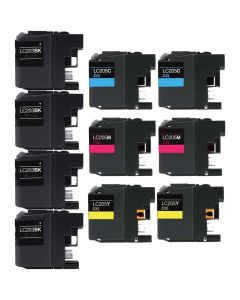 Brother LC203/LC205 Compatible Ink Cartridge 10-Pack
