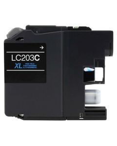 Brother LC203C Compatible Cyan Ink Cartridge