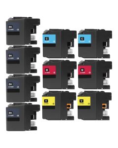 Brother LC10E Compatible Ink Cartridge 10-Pack