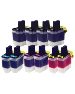Brother LC41 Compatible Ink Cartridge 10-Pack