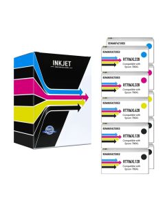 Epson T786XL Remanufactured High Yield Ink Cartridge 10-Pack