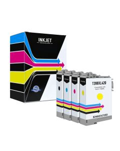 Epson T288XL Remanufactured High Yield Ink Cartridge 4-Pack