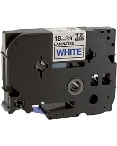 Brother TZe243 Compatible Blue On White P-Touch Label Tape