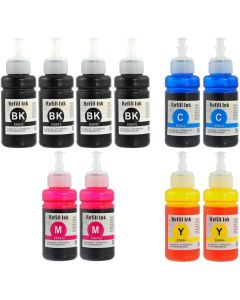 Epson T664 Compatible Ink Bottle 10-Pack