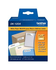 Brother DK1204 Multipurpose Labels (White)