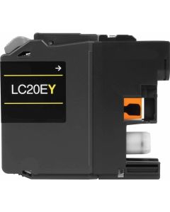 Brother LC20EY Compatible Yellow Ink Cartridge