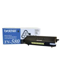 Brother TN580 Toner Cartridge (Black, High Yield)