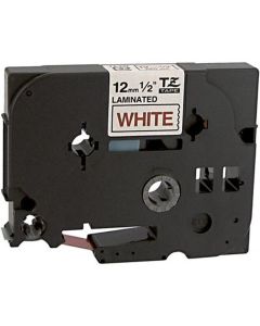 Brother TZe232 Compatible Red On White P-Touch Label Tape