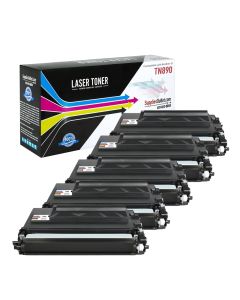 Brother TN890 Compatible Toner Cartridge 5-Pack