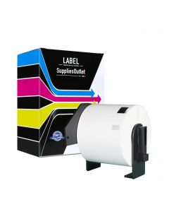 Brother DK-1202 Compatible White Paper Shipping Labels