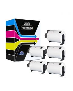 Brother DK1241 Compatible Paper Labels 5-Pack