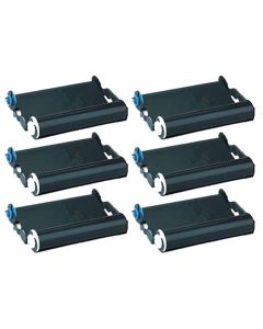 Brother PC-301 Compatible Thermal Transfer Cartridge 6-Pack