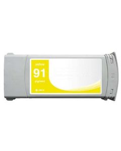 HP C9469A (HP 91) Remanufactured Pigment Yellow Inkjet Cartridge