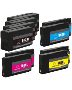 HP 952XL Remanufactured High Yield Ink Cartridge 10-Pack