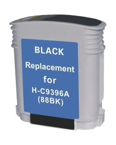 HP C9396AN (HP 88) Remanufactured Black Ink Cartridge
