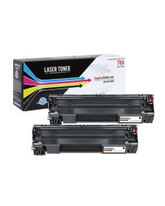 HP CE278A (HP 78A) Compatible Toner Cartridge 2-Pack