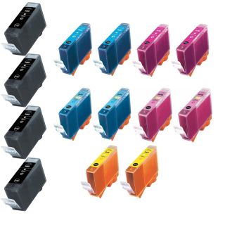 CBCI3EVB | Canon BCI-3E Compatible Inkjet Cartridge Value Bundle (Includes 4 black, 2 cyan, 2 magenta, 2 photo cyan, 2 photo magenta and 2 yellow cartridges)