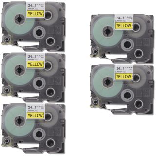 CBTZ651VB | Brother TZe651 Compatible P-Touch Label Tape 5-Pack