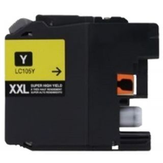 CLC105Y | Brother LC105Y Compatible Yellow Ink Cartridge