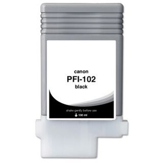 CPFI-102BK | Canon PFI-102Bk Compatible Black Inkjet Cartridge