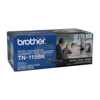 TN115BK | Brother Genuine OEM TN115BK Black Toner Cartridge
