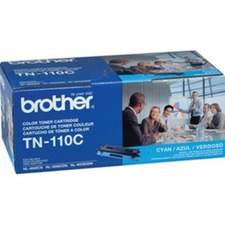 TN110C | Brother Genuine TN-110C Cyan Toner Cartridge 1,500 Page Yield