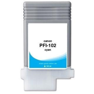 CPFI-102C | Canon PFI-102C Compatible Cyan Inkjet Cartridge
