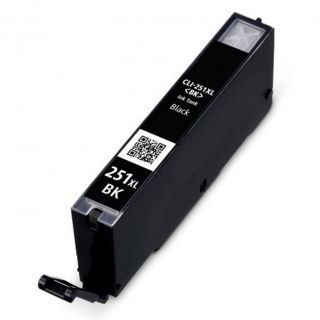 CCLI251XLBK | Canon 6448B001 (CLI-251XL) Compatible High Yield Black Ink Cartridge