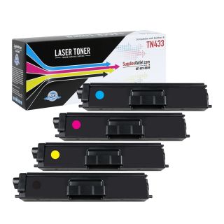 CBTN433VB | Brother TN433 Compatible Toner Cartridge Color Set