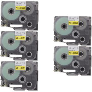 CBTZ641VB | Brother TZe641 Compatible P-Touch Label Tape 5-Pack