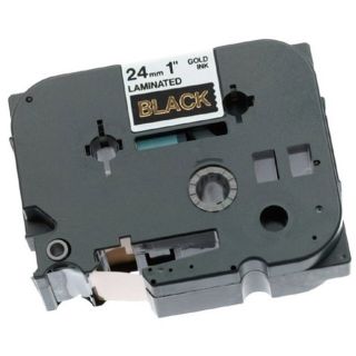 CBTZ354 | Brother TZe354 Compatible Gold On Black P-Touch Label Tape