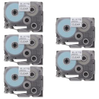 CBTZ111VB | Brother TZe111 Compatible P-Touch Label Tape 5-Pack