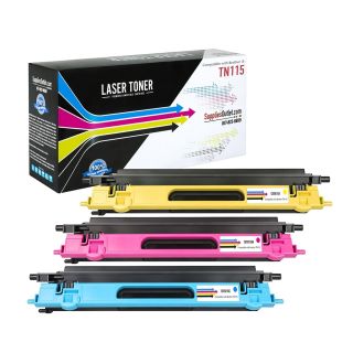 CBTN115-3P | Brother TN115 Compatible Toner Cartridge 3-Pack (1 each C/M/Y) ..