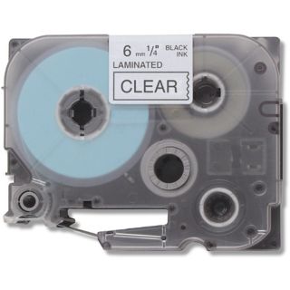 CBTZ111 | Brother TZe111 Compatible Black On Clear P-Touch Label Tape
